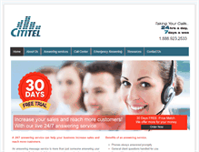 Tablet Screenshot of cititel.com